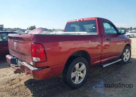 2012 Ram 1500 St z USA, uszkodzony, nr VIN 3C6JD6ATXCG261535